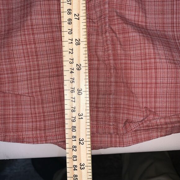 Pronto Uomo BLUE Men’s Button Down Shirt Size XXL Red Plaid - Picture 5 of 6